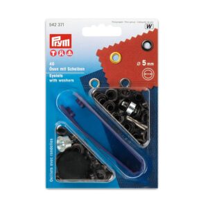 Prym Maljer messing - 4,0mm - Sort oksidert