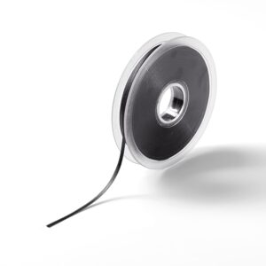 Satinbånd 3mm 50m - Sort