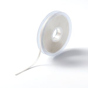 Satinbånd 3mm 50m - Perlehvit