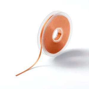 Satinbånd 3mm 50m - Oransje