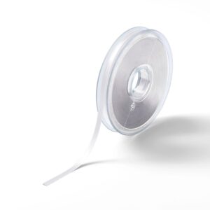 Satinbånd 6mm 25m - Sølv