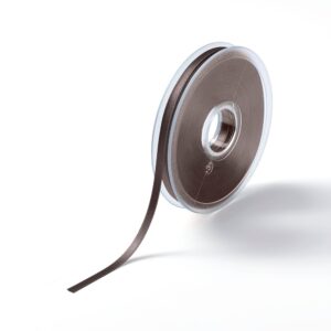 Satinbånd 6mm 25m - Mørk brun