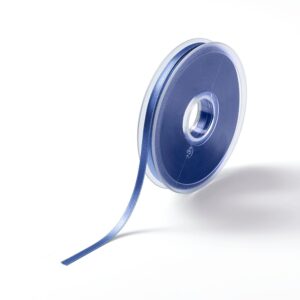 Satinbånd 6mm 25m - Blå