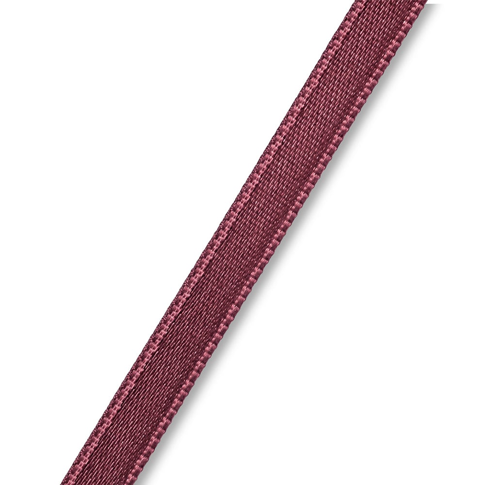 Satinbånd 6mm 25m - Bordeaux - Bilde 2
