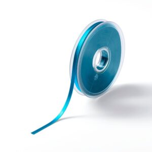 Satinbånd 6mm 25m - Karibisk blå