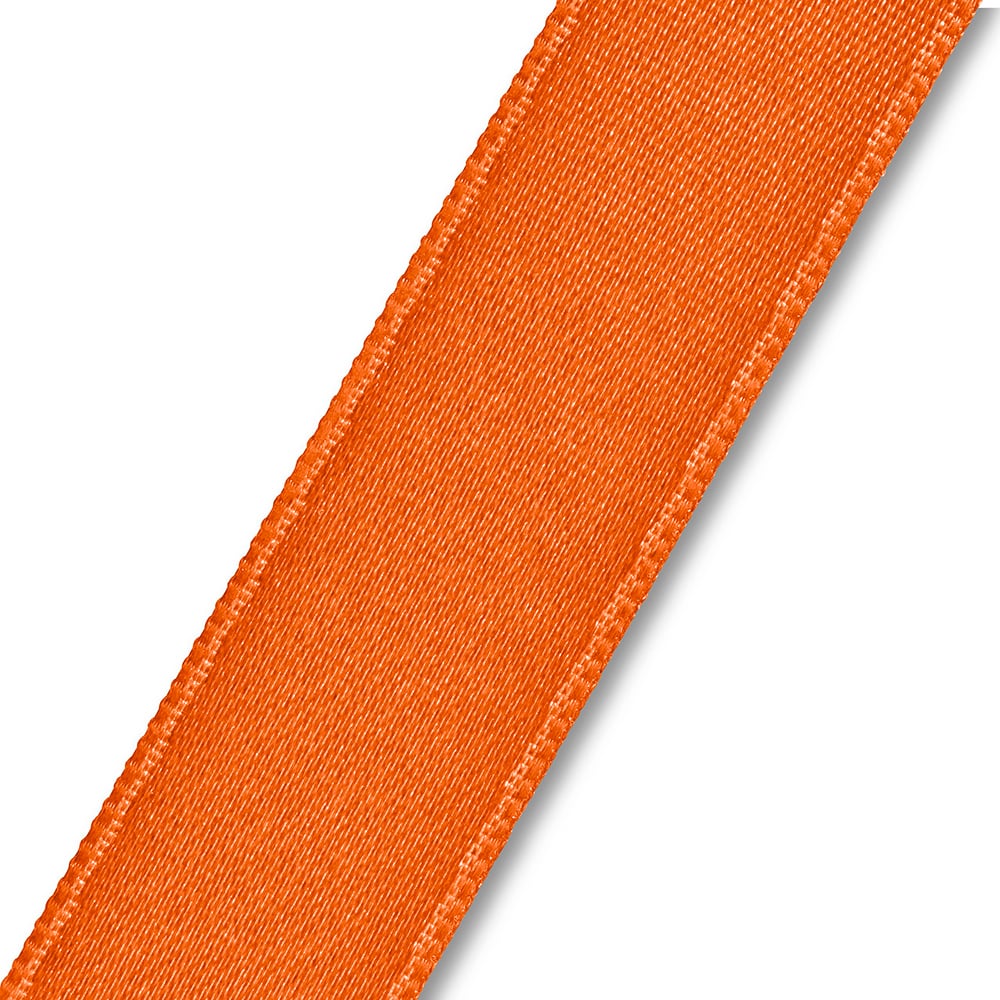 Satinbånd 15mm 25m - Oransje - Bilde 2