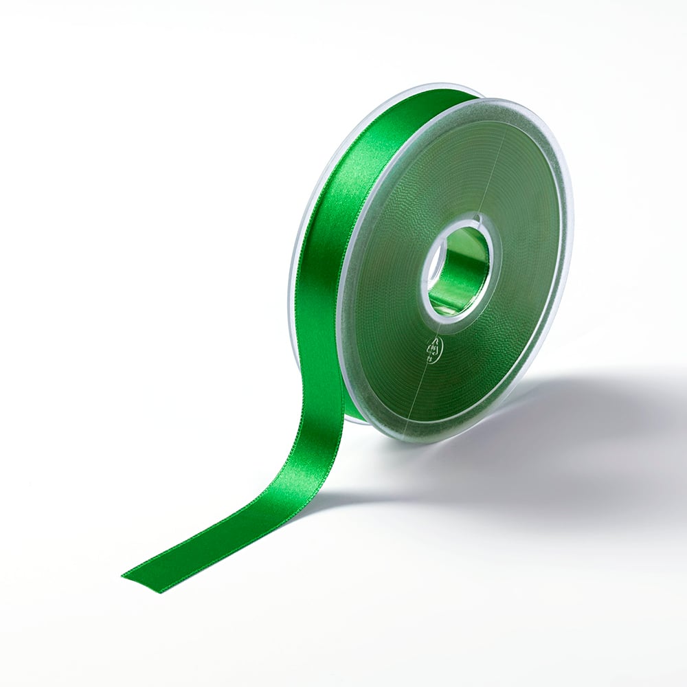 Satinbånd 15mm 25m - Gressgrønn