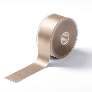 Satinbånd 38mm 25m -  Sand