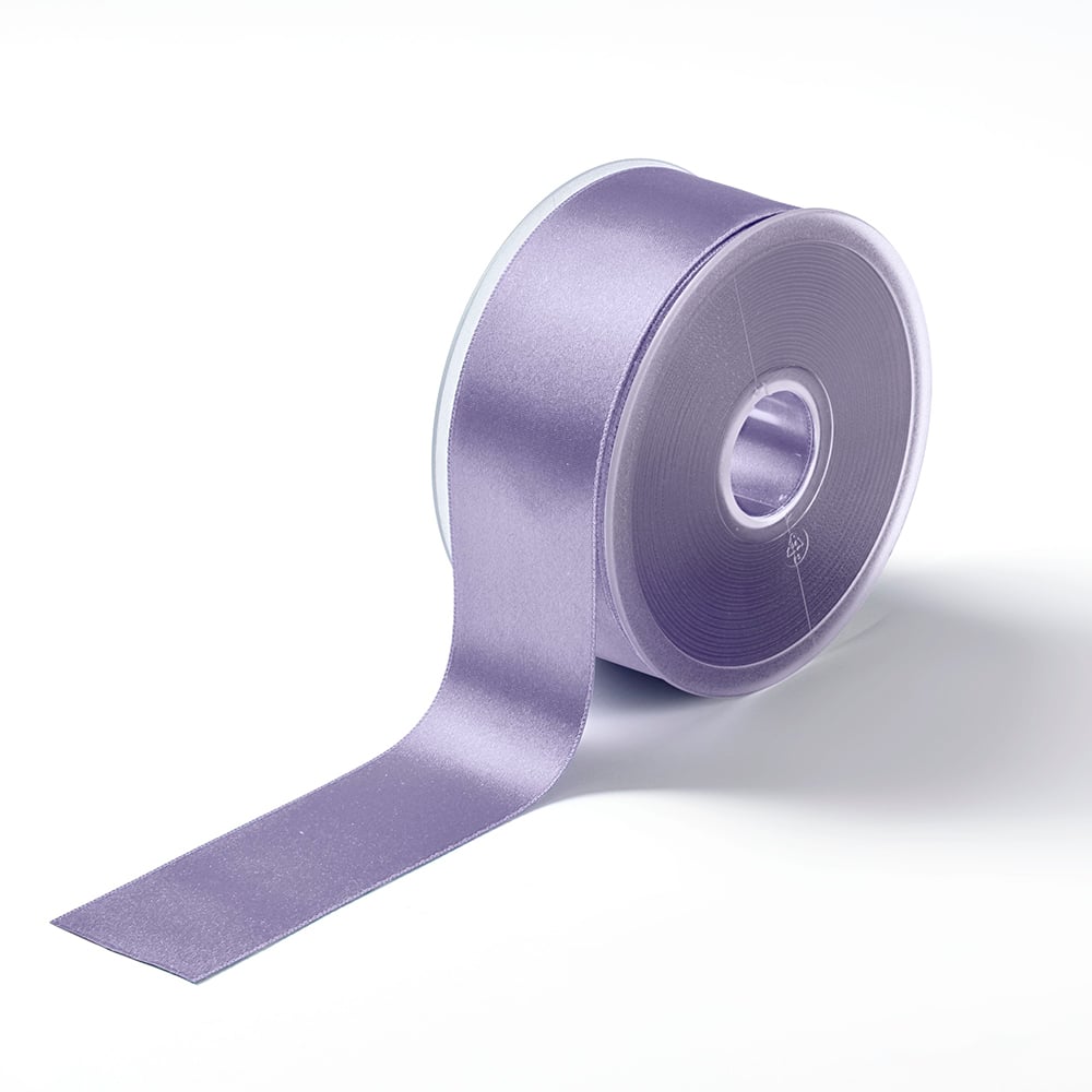 Satinbånd 38mm 25m - Lavendel
