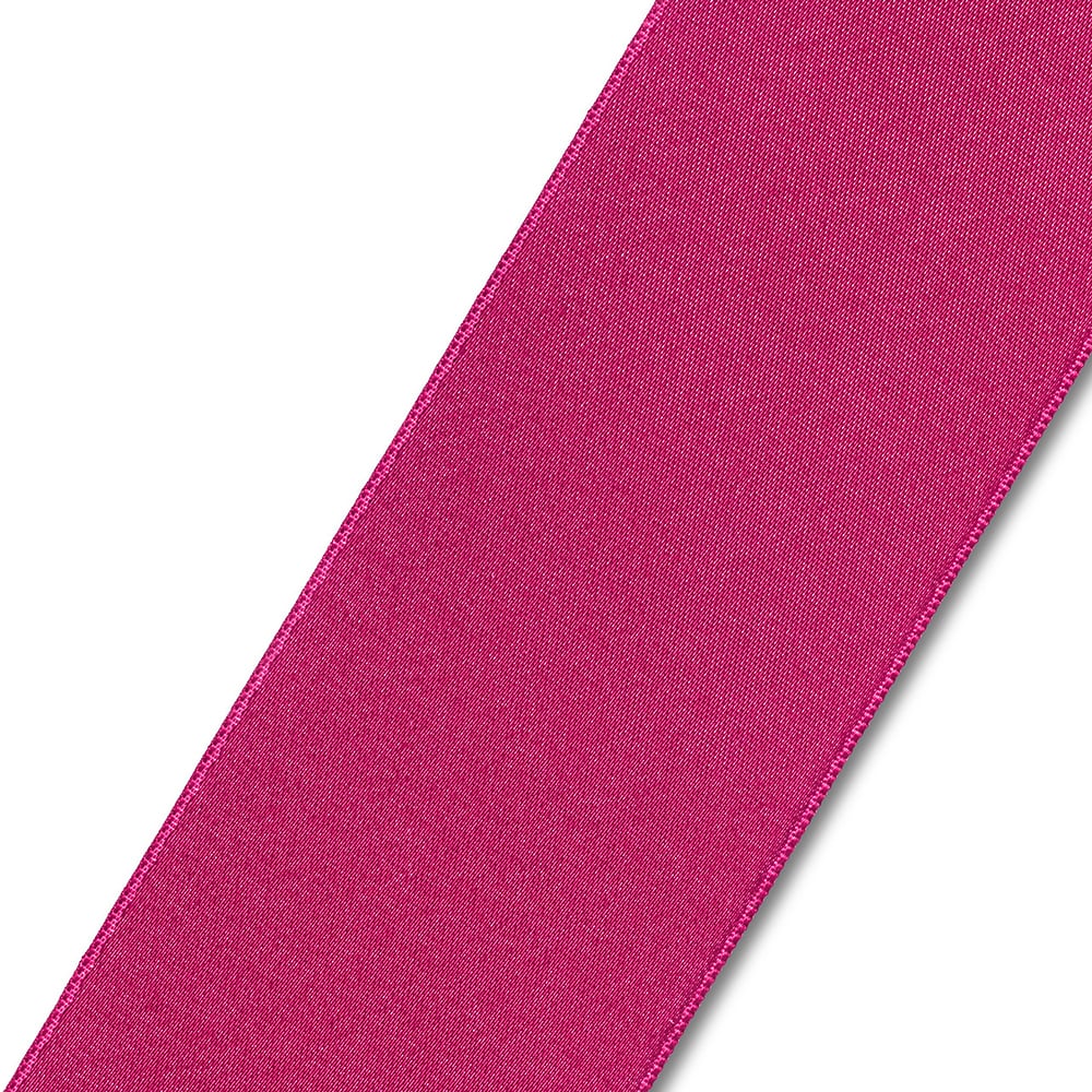 Satinbånd 50mm 25m - Rosa - Bilde 2