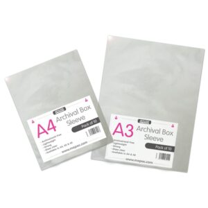 Mapac Archival Box Plastlomme 10stk - A3