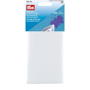 Prym Dekointerfacing (inkl. motivmønstre) 100x17cm - Hvit