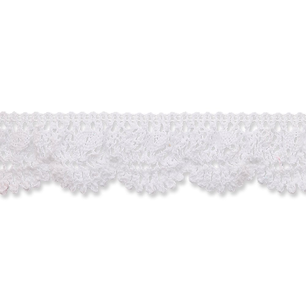 Elastisk blonde 5559 - 27mm 25m - 12 Hvit - Bilde 2