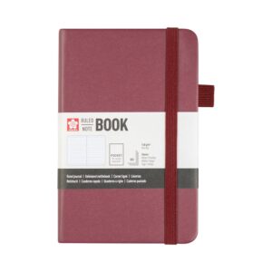 Sakura Notatbok 9x14cm 140g - Linjert - Mulberry