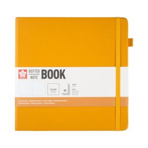 Sakura Notatbok 20x20cm 140g - Prikker - Japanese Kerria