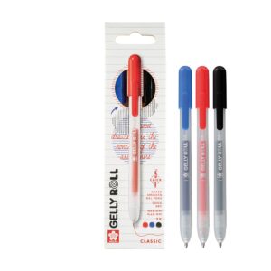 Sakura Gelly Roll Retractable - Classic Sett 3stk Mix