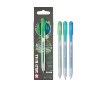 Sakura Gelly Roll Retractable - Metallic Sett 3stk D