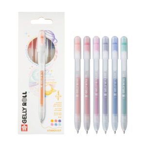 Sakura Gelly Roll Retractable - Stardust Sett 6stk