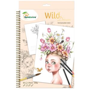Avenue Mandarine Fargeleggingsbok - 21x34,2cm - Wild Dream