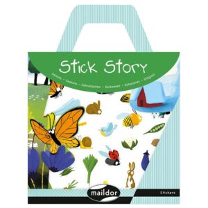 Stick story Klistremerker og hefte - 15x19,5cm - Sesonger