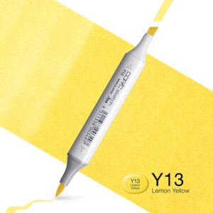Copic Marker Sketch - Y13 Lemon Yellow