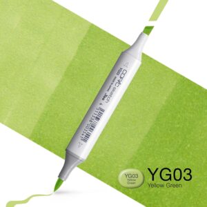 Copic Marker Sketch - YG03 Yellow Green
