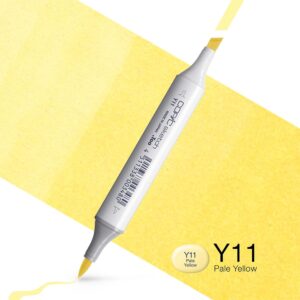 Copic Marker Sketch - Y11 Pale Yellow