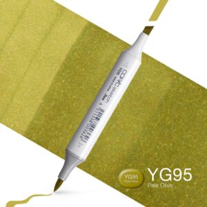 Copic Marker Sketch - YG95 Pale Olive
