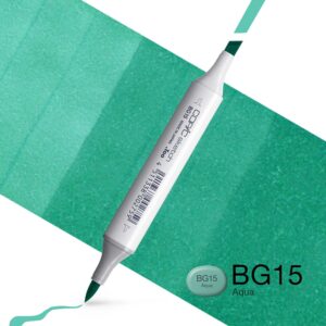 Copic Marker Sketch - BG15 Aqua