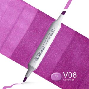 Copic Marker Sketch - V06 Lavender