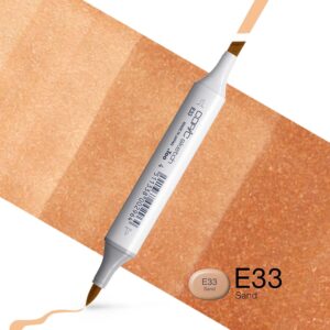 Copic Marker Sketch - E33 Sand
