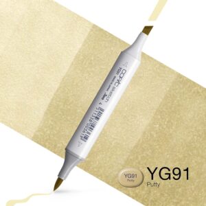 Copic Marker Sketch - YG91 Putty