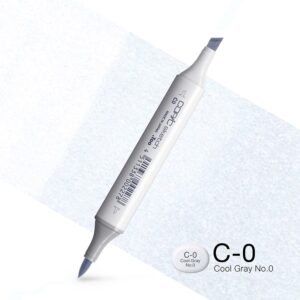 Copic Marker Sketch - C0 Cool Gray No.0