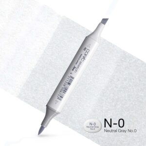 Copic Marker Sketch - N0 Neutral Gray No.0