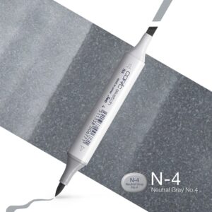 Copic Marker Sketch - N4 Neutral Gray No.4