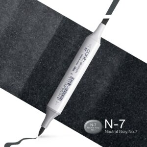 Copic Marker Sketch - N7 Neutral Gray No.7