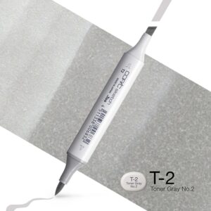 Copic Marker Sketch - T2 Toner Gray No.2
