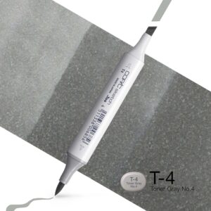 Copic Marker Sketch - T4 Toner Gray No.4