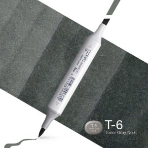 Copic Marker Sketch - T6 Toner Gray No.6