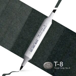 Copic Marker Sketch - T8 Toner Gray No.8