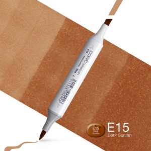 Copic Marker Sketch - E15 Earthenware