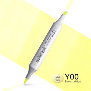Copic Marker Sketch - Y00 Barium Yellow