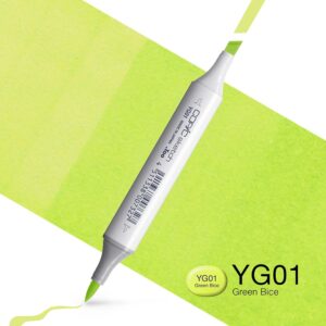 Copic Marker Sketch - YG01 Green Bice