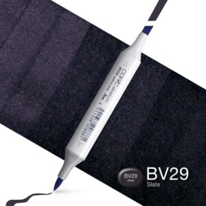 Copic Marker Sketch - BV29 Slate