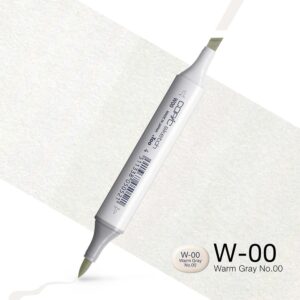 Copic Marker Sketch - W00 Warm Gray No.00