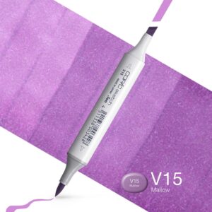 Copic Marker Sketch - V15 Mallow