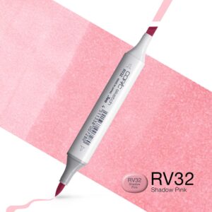 Copic Marker Sketch - RV32 Shadow Pink