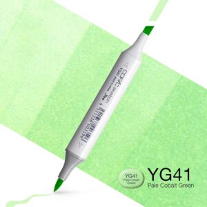Copic Marker Sketch - YG41 Pale Cobalt Green