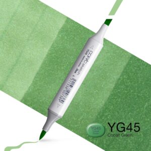 Copic Marker Sketch - YG45 Cobalt Green