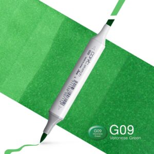 Copic Marker Sketch - G09 Veronese Green
